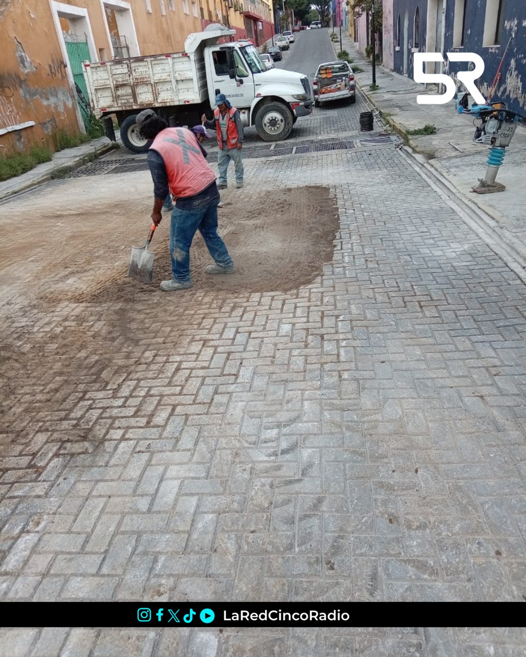 Reparan Socavón Juan de Palafox y Mendoza