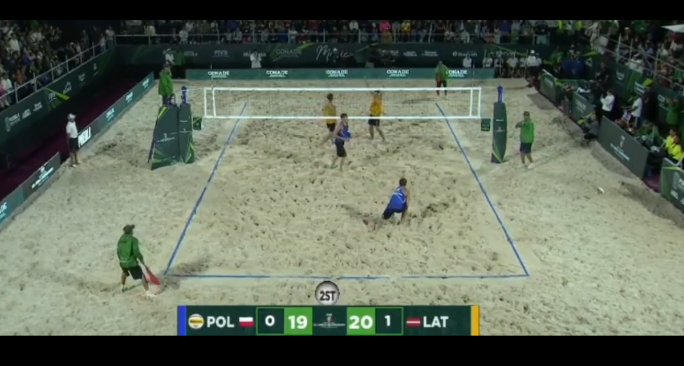 Fokerots y Auzin dieron a Letonia el título mundial de Voleibol de Playa al superar en dos sets a la pareja polaca en la final varonil.