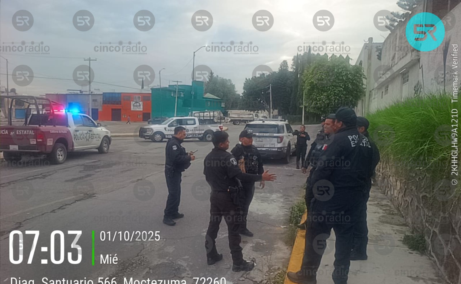 Retiran lona con mensaje amenazante en escuela de la colonia Adolfo López Mateos