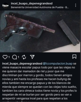 Amenaza de tiroteo en la BUAP genera alerta entre alumnos y docentes
