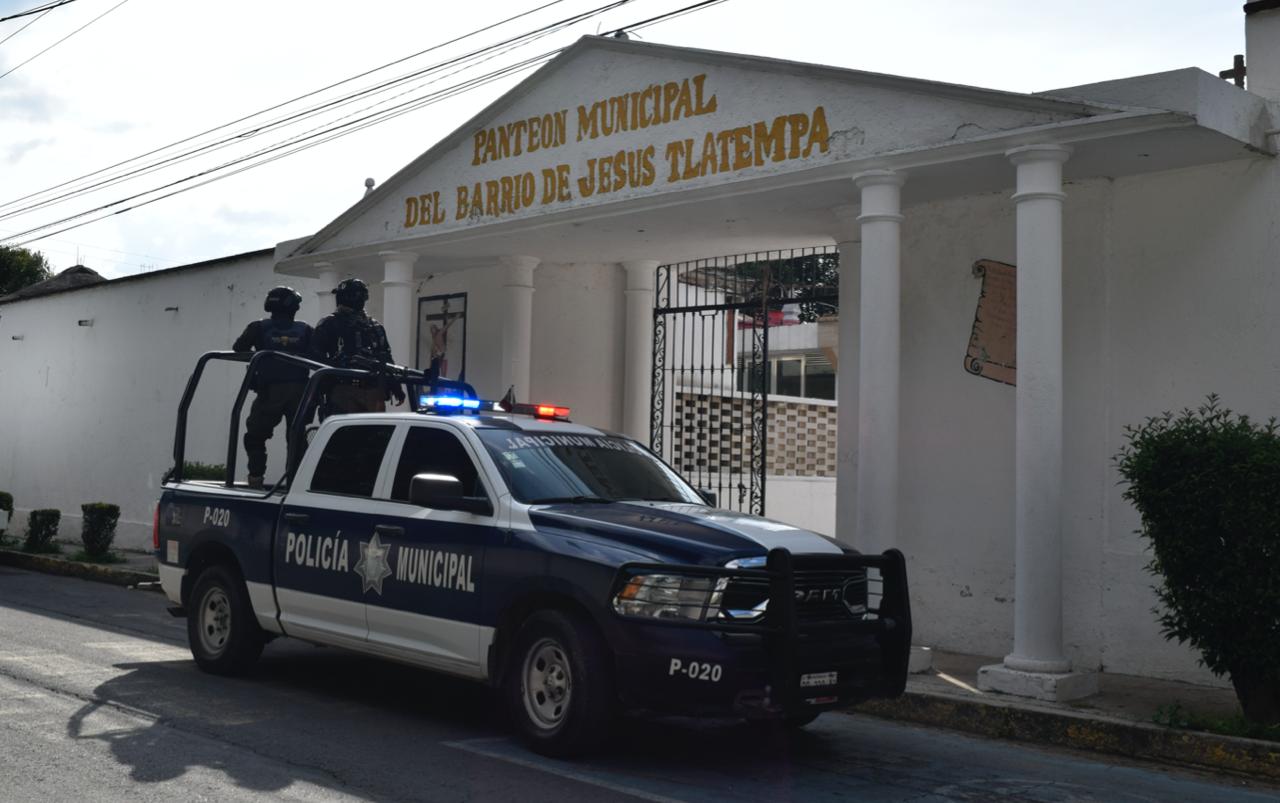 San Pedro Cholula implementa operativo por Día de Muertos