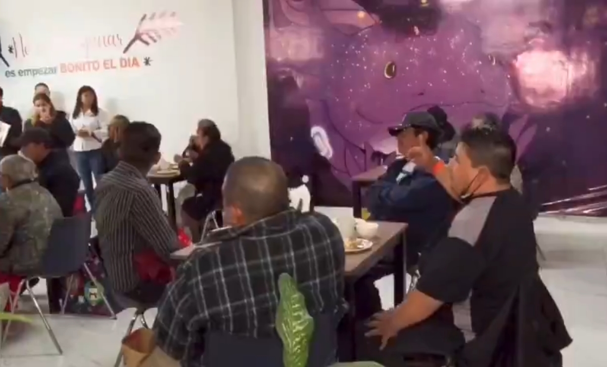 El Dormitorio Municipal ofrece cena, desayuno y espacio seguro para 40 a 45 usuarios cada noche, con capacidad total para 120 personas.