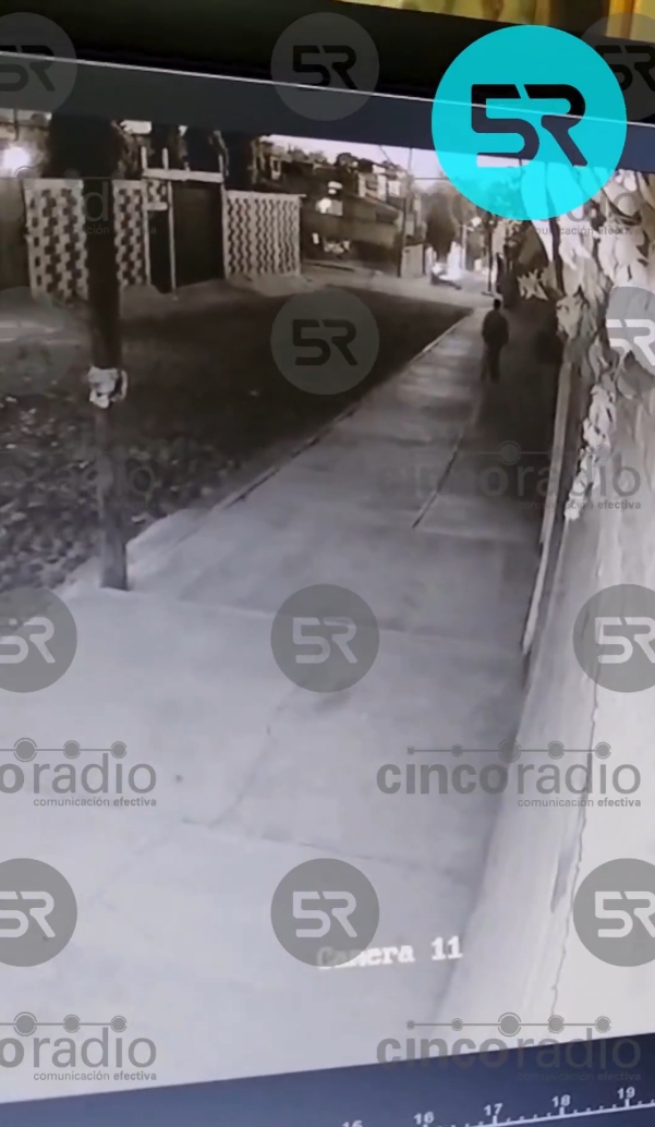 Asalto en Santiago Mixquitla queda grabado por cámaras de seguridad