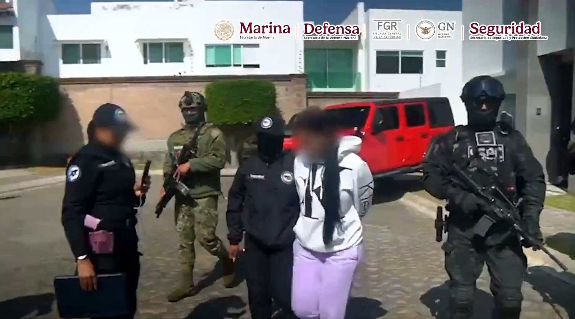 Operativos en Puebla, Morelos, Edomex y CDMX dejaron aseguramientos de droga, armas y vehículos.