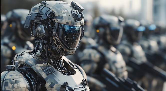 El Phantom MK-1, robot militar de Foundation, combina IA y control humano para tareas de reconocimiento, logística y exploración espacial.