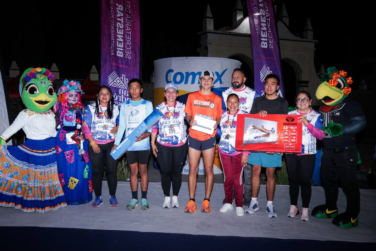 El Gobierno de San Andrés Cholula celebró la primera edición del recorrido 8K en el marco del festival “Sendero al Mitlan 2025”, impulsando la identidad y la convivencia familiar.