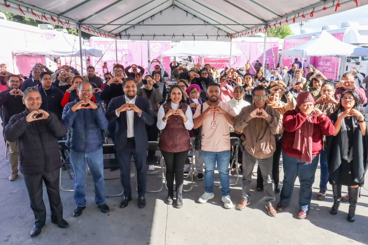 Del 10 al 14 de noviembre, la Caravana de la Mujer brindará servicios gratuitos de salud en la Plaza de la Concordia de San Pedro Cholula.