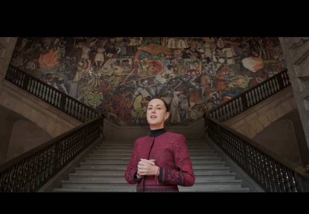 Claudia Sheinbaum llamó a concentrarse en el Zócalo el 6 de diciembre para celebrar siete años de la 4T. La invitación fue difundida en un video oficial.