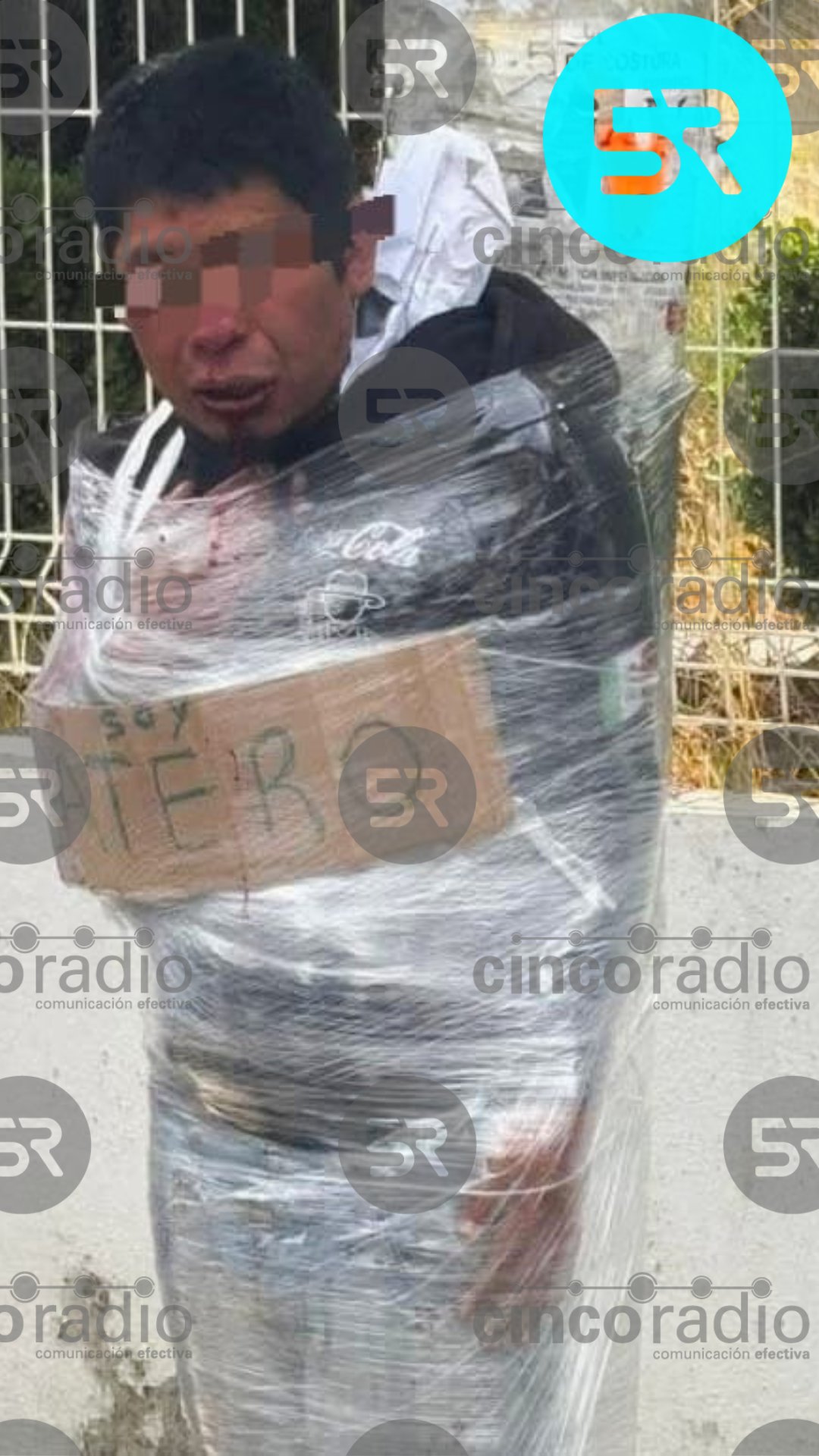 Habitantes de Acuitlapilco, en el municipio de Tlaxcala, retuvieron a un hombre señalado por intentar robar una camioneta tipo Silverado; posteriormente fue entregado a las autoridades.