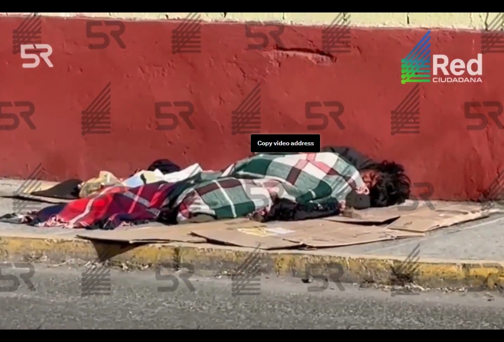 🚨 Vecinos de San Jerónimo Caleras piden auxilio para personas en situación de calle