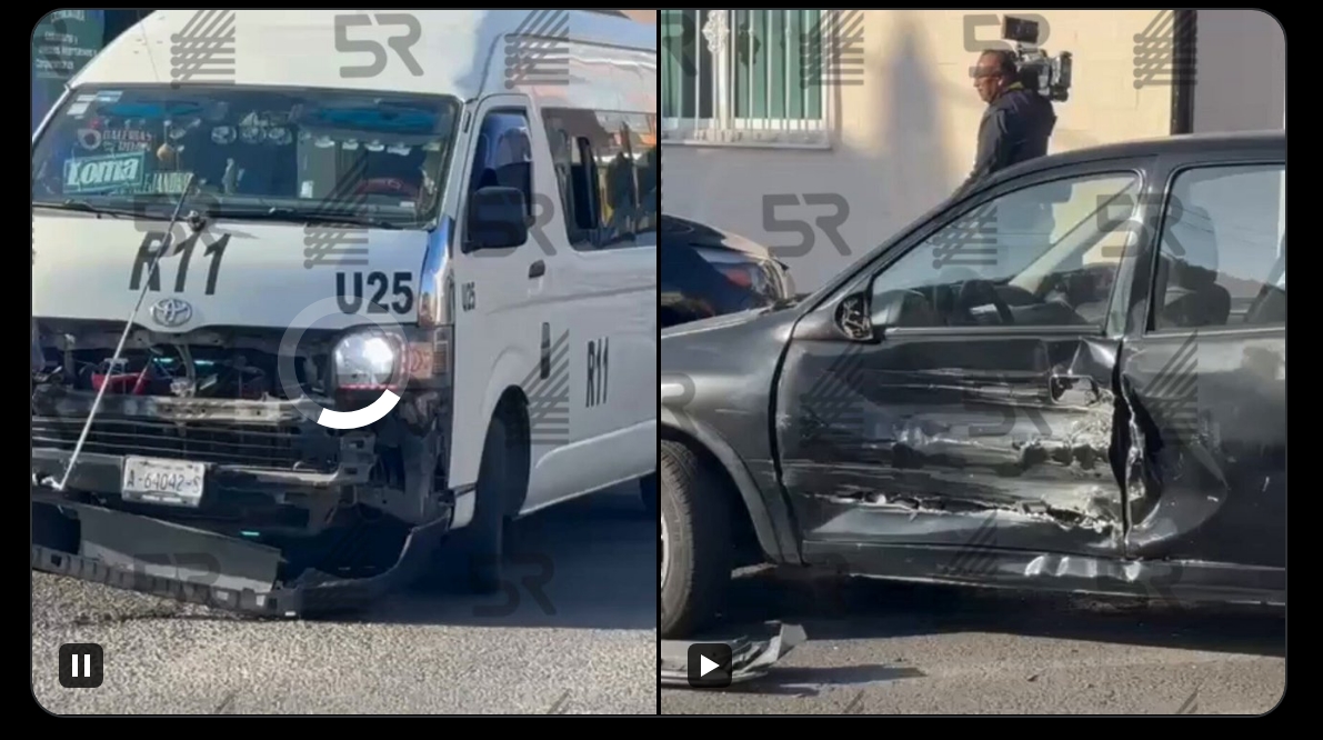 Cuerpos de auxilio atienden a la afectada; autoridades recomiendan precaución a conductores y peatones.