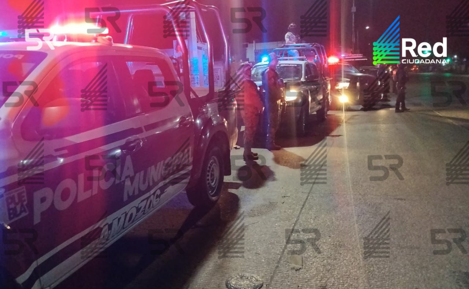 En Amozoc se desplegó un operativo interinstitucional en la carretera Puebla–Tehuacán para prevenir delitos y reforzar la seguridad vial.