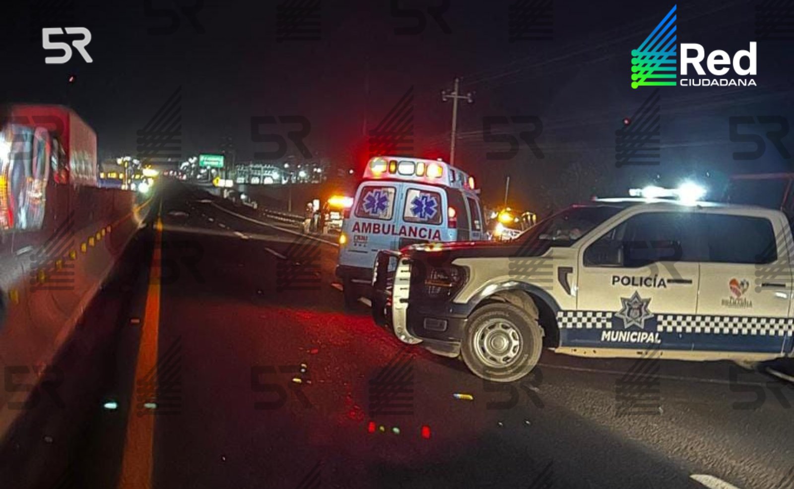 Hombre muere atropellado en la carretera México–Veracruz; conductor se dio a la fuga