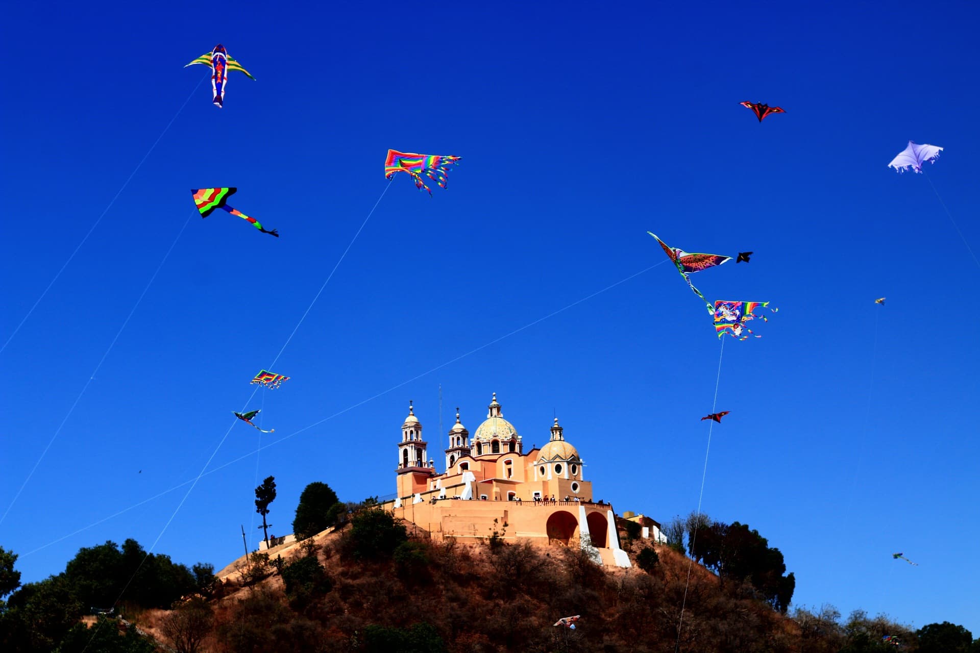 Puebla celebra el Día Internacional de la Cometa