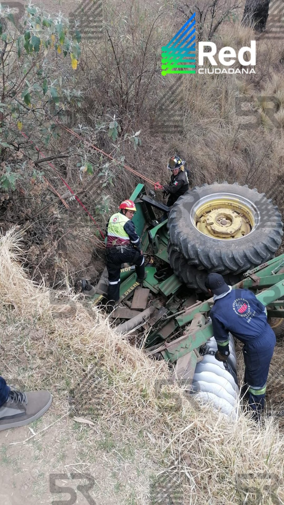 El accidente ocurrió en un camino entre Tepuente y Mazapa, donde el trabajador perdió el control del vehículo y cayó a una barranca.